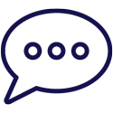 Testimonial quotation mark icon